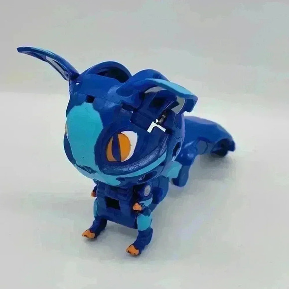 Bakugan Geogan Rising Spin Master Blue Aquos Ferascal B800 Anime Toy - Picture 1 of 9